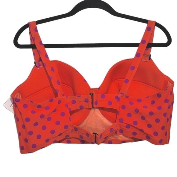 Smart & Sexy Long Lined Underwire Bikini Top 44D - Picture 4 of 6